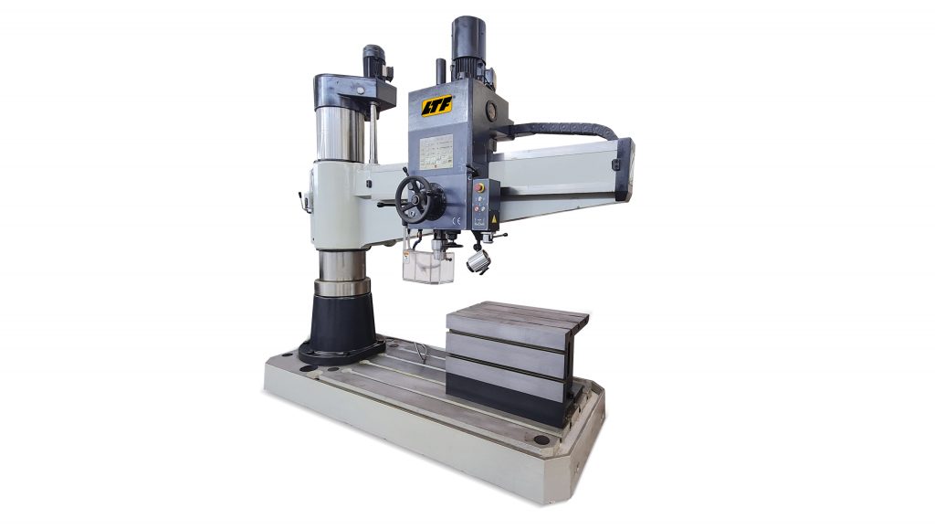 Radial drill with TOUCH SCREEN control